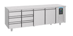 700 KOELWERKBANK 2 DEUREN 6 LADEN ENERGY LINE - 7489.5570
