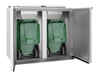 AFVALKOELER 2X 240L - geopend