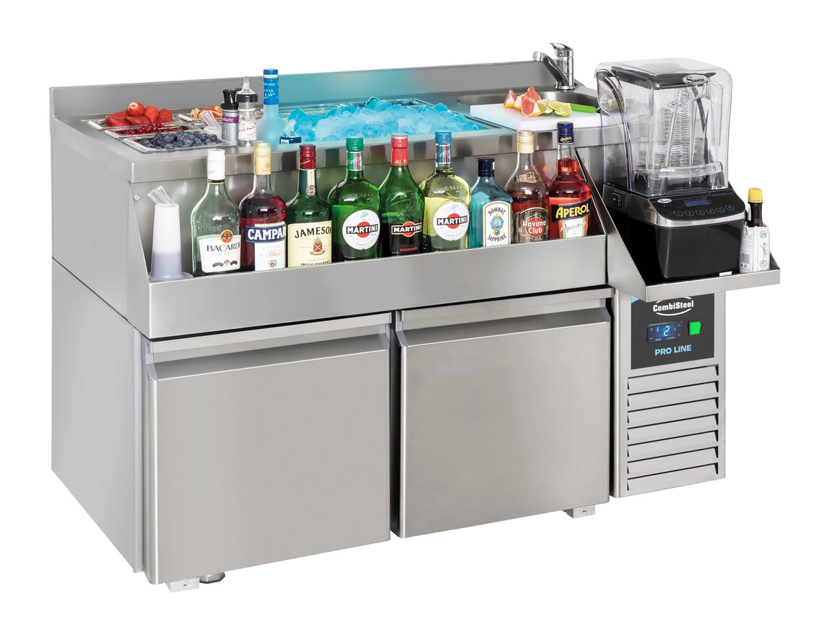 KOELWERKBANK 2 DEUREN MET COCKTAIL BAR STATION - 7489.6000