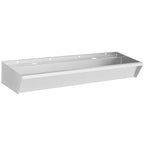 WASBAK RVS 2 KRANEN 1200X360X135MM - 7490.0345