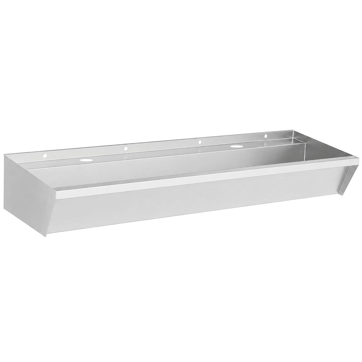 WASBAK RVS 2 KRANEN 1200X360X135MM - 7490.0345