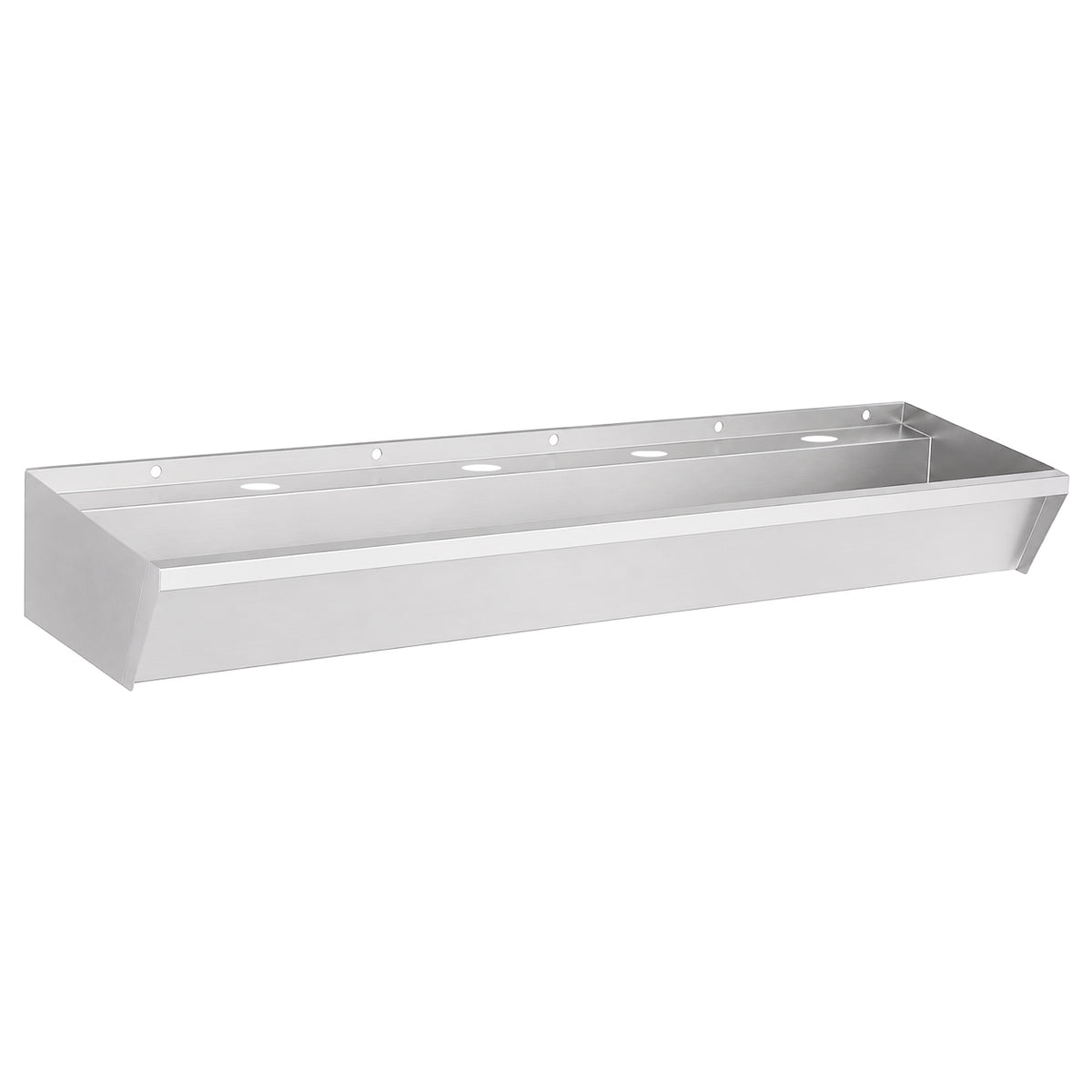 WASBAK RVS 4 KRANEN 1800X360X135MM - 7490.0350