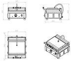 CONTACT GRILL GLAD/GERIBD - aanvullende productfoto 1
