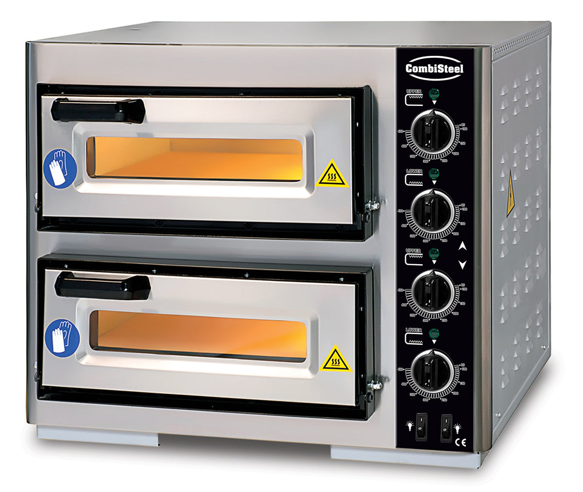 Electric pizza oven double 2 x 1 - Combisteel 7491.1005
