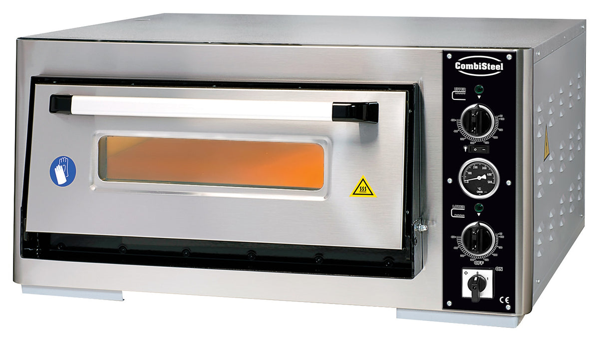 ELEK. PIZZAOVEN ENKEL 1 X 4 - 7491.1015