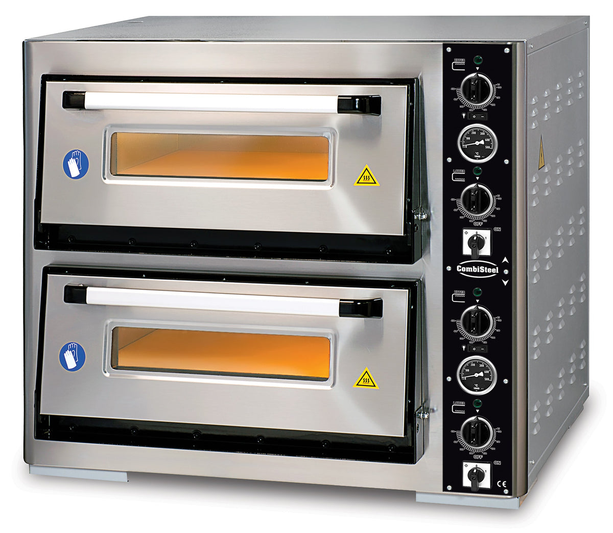 ELEK. PIZZAOVEN DUBBEL  2 X 4 - 7491.1020