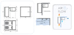 WANDUNIT INHANG KOEL 14,5-22,5 M3 MET WINTERREGELING - aanvullende productfoto 1
