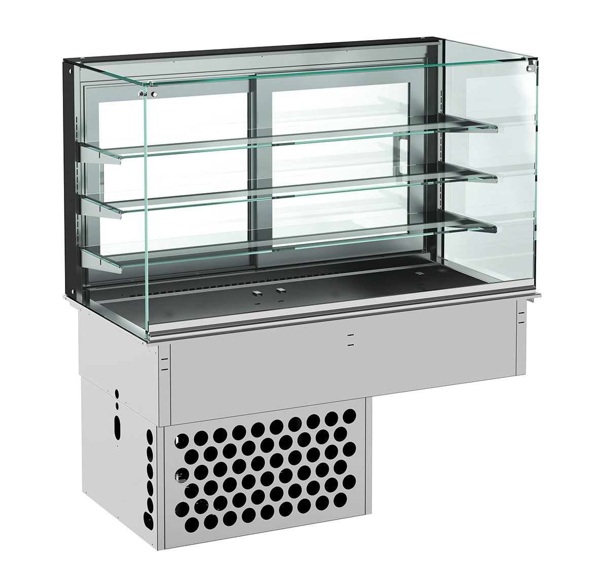DROP-IN KOELVITRINE RECHT - GESLOTEN 5/1 - 7495.0130