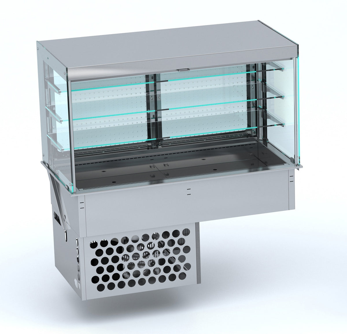 DROP-IN KOELVITRINE RECHT - ROLL-UP 4/1 - 7495.0140