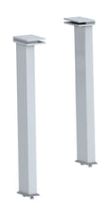 2 STAANDERS TBV GEBOGEN GLAS - 7495.0495