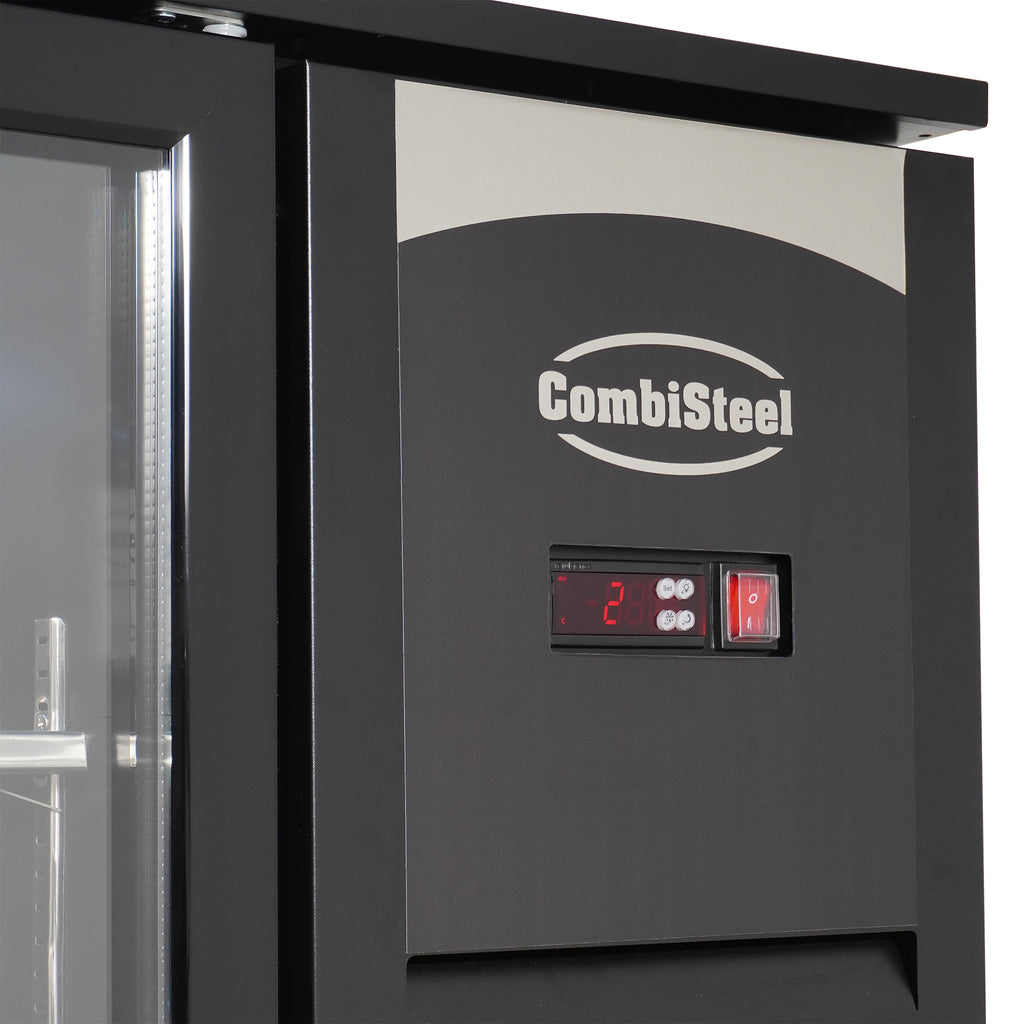 BARKOELER 3 GLASDEUREN ZWART 470L LED - aanvullende productfoto 2