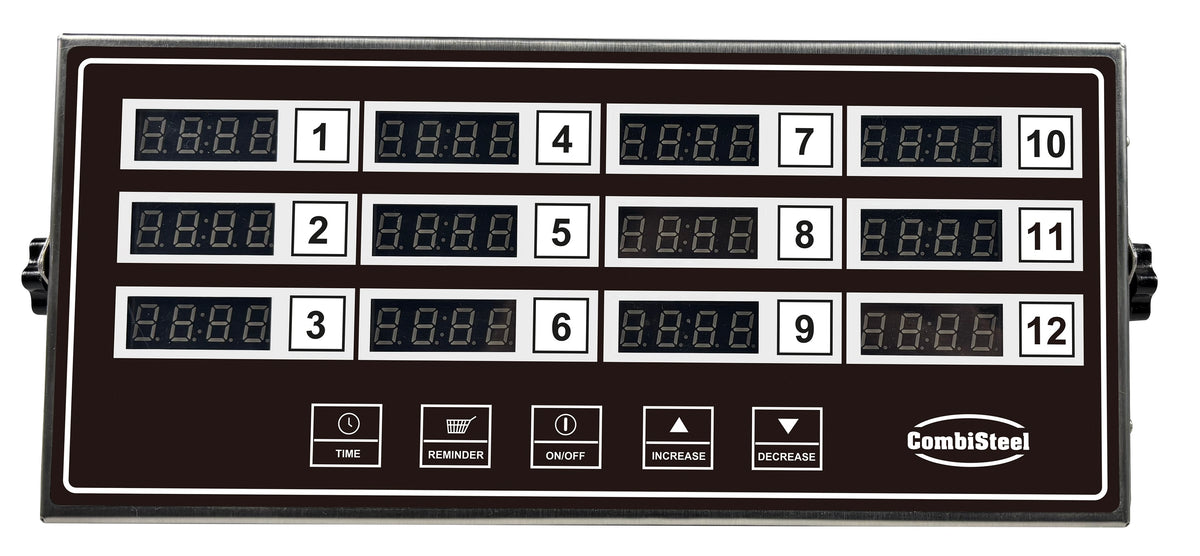 DIGITALE KEUKENTIMER 12 KANALEN DKT-12 - 7517.0020