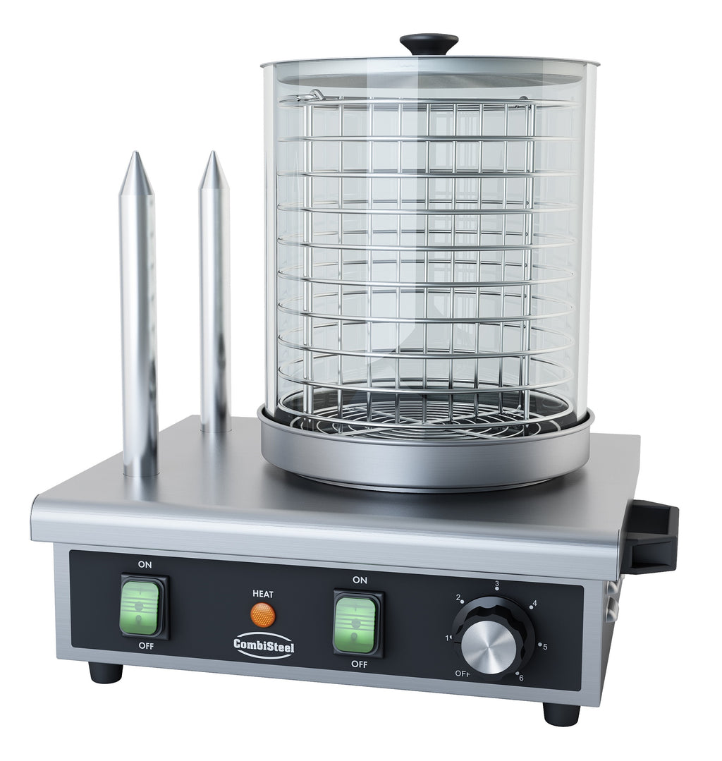 HOT DOG WARMER MET 2 BROOD VERWARMSTAVEN - 7518.0125
