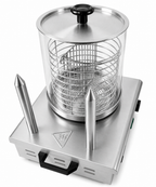 HOT DOG WARMER MET 2 BROOD VERWARMSTAVEN - aanvullende productfoto 2
