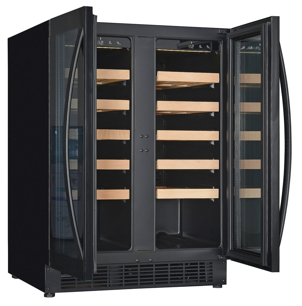 WIJNKOELKAST 2 DEUREN 100L DUAL ZONE - aanvullende productfoto 2