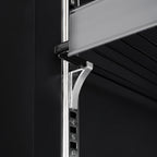 KOELKAST 1 GLASDEUR ZWART - aanvullende productfoto 9