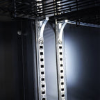 KOELKAST 2 GLASDEUREN ZWART - aanvullende productfoto 11