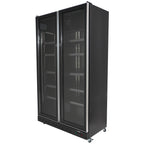 KOELKAST 2 GLASDEUREN ZWART - aanvullende productfoto 6
