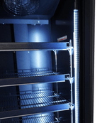 KOELKAST 1 GLASDEUR ZWART CEB-500R BL - aanvullende productfoto 8