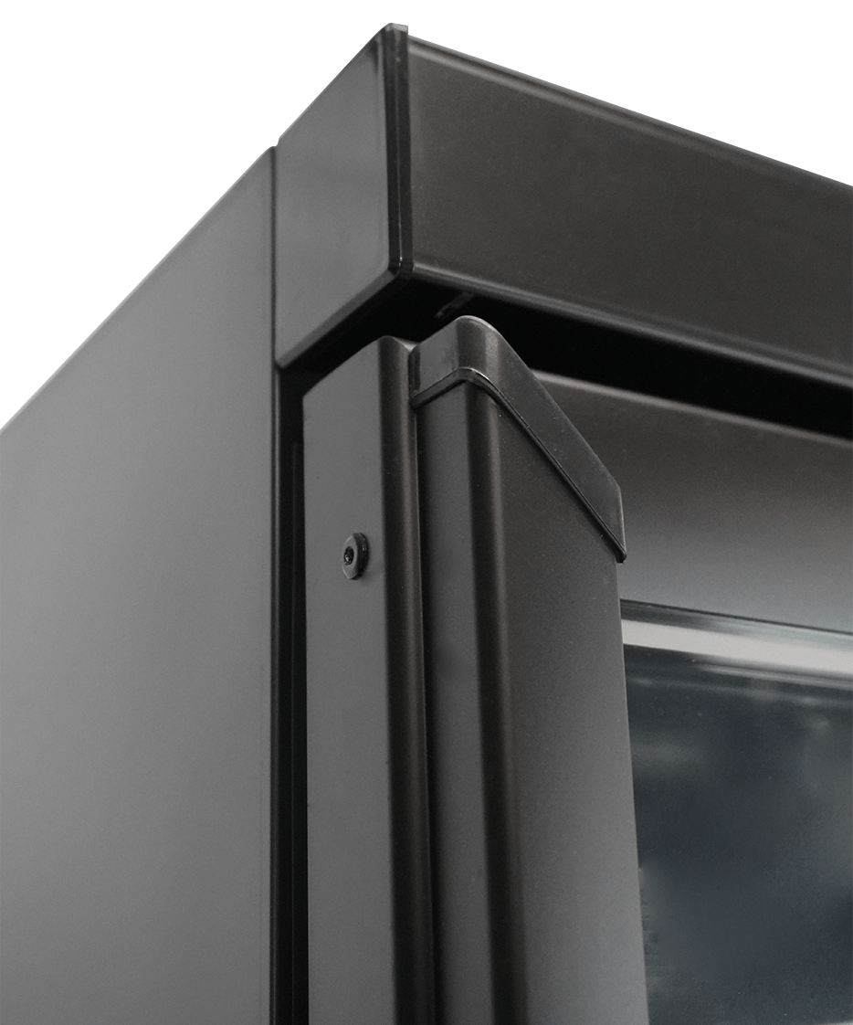 KOELKAST 1 GLASDEUR ZWART CEB-500R BL - aanvullende productfoto 11