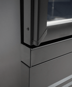 KOELKAST 1 GLASDEUR ZWART CEB-500R BL - aanvullende productfoto 12