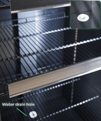 KOELKAST 1 GLASDEUR ZWART CEB-500R BL - aanvullende productfoto 13