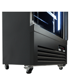 KOELKAST 1 GLASDEUR ZWART CEB-500R BL - aanvullende productfoto 6