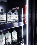 KOELKAST 3 GLASDEUREN ZWART CEB-1600R BL - aanvullende productfoto 13