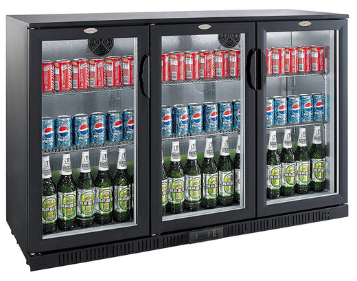 Barkoeler zwart 3 deuren - Combisteel 7527.0015