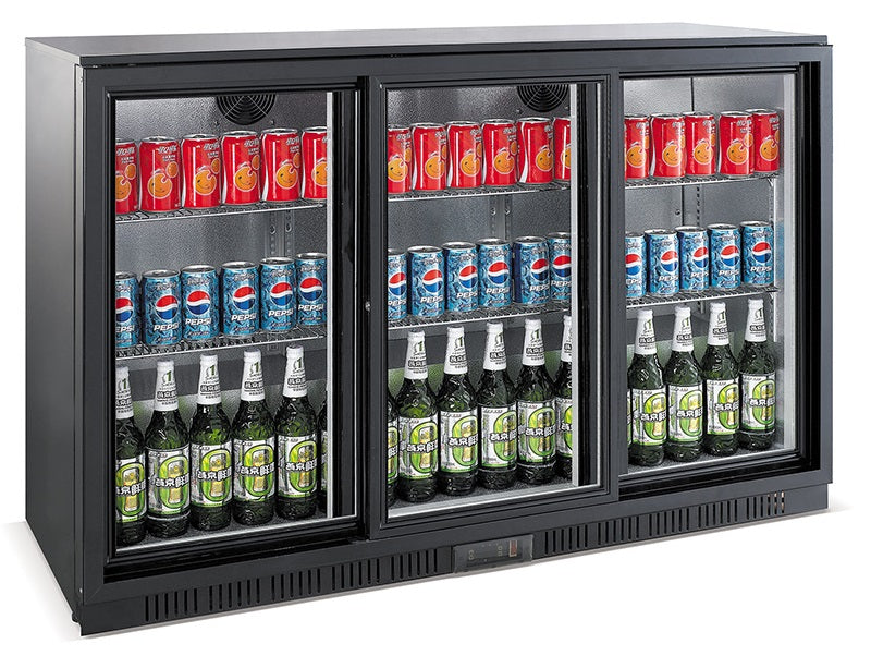 BARKOELER ZWART 3 SCHUIFDEUREN - 7527.0025