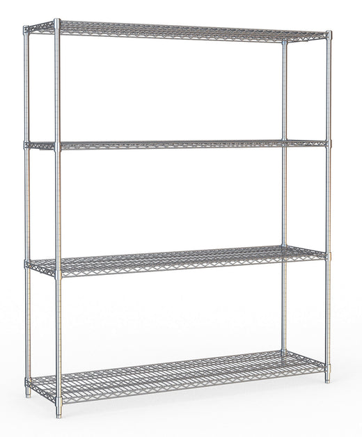 Stelling 4 levels 1500 demontabel - Combisteel 7530.0015