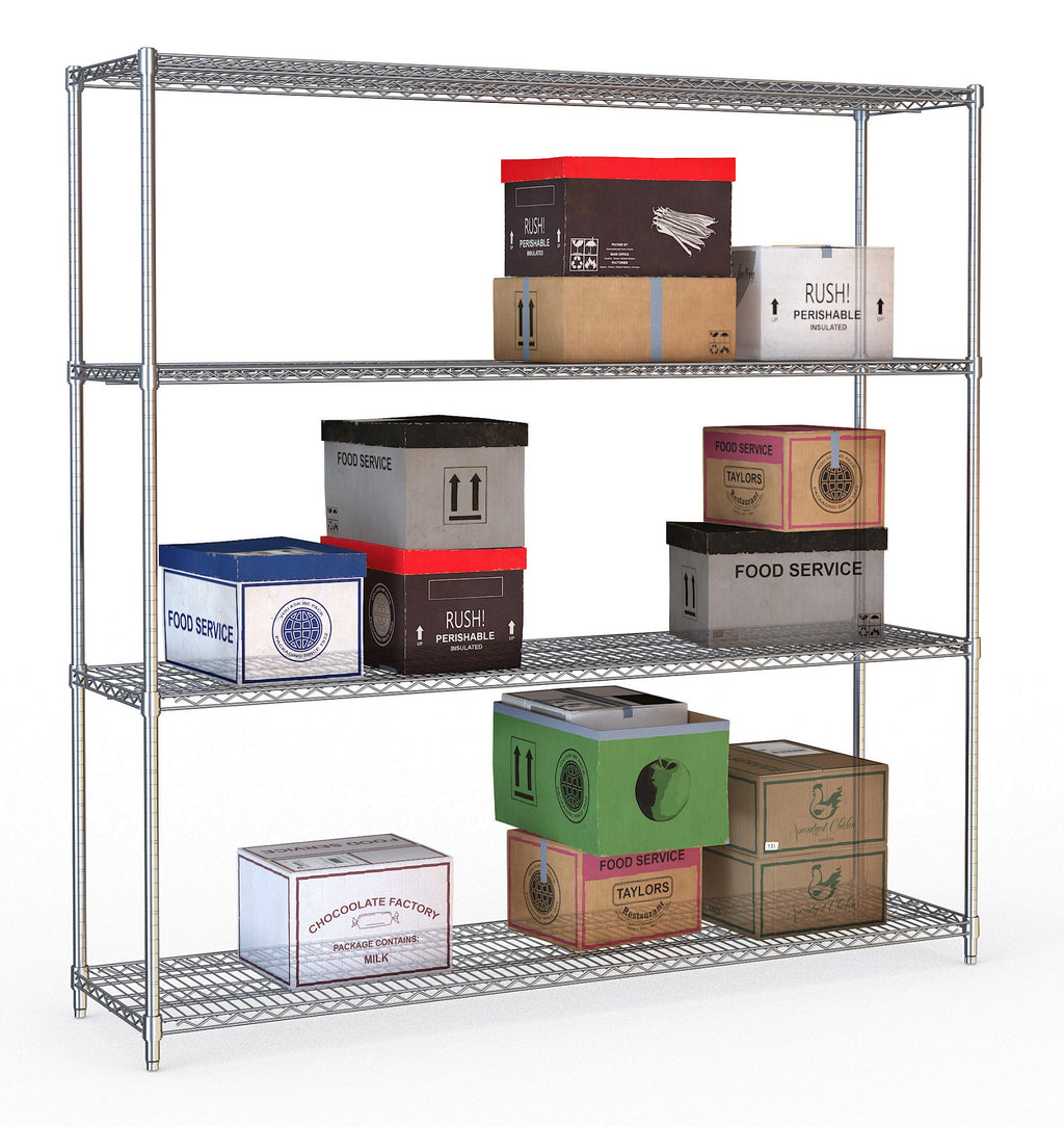 STELLING 4 LEVELS 1800 DEMONTABEL - aanvullende productfoto 1