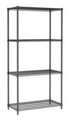 STELLING 4 LEVELS 900 ZWART DEMONTABEL - 7530.0025