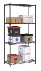 STELLING 4 LEVELS 900 ZWART DEMONTABEL - aanvullende productfoto 1