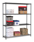 STELLING 4 LEVELS 1500 ZWART DEMONTABEL - aanvullende productfoto 1