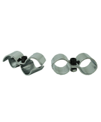 SET VAN 2 KOPPELBEUGELS CHROOM TBV 7530.0005-0010-0015-0020 - 7530.9000