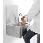 HANDENWASBAK MET KNIEBEDIENING - aanvullende productfoto 1