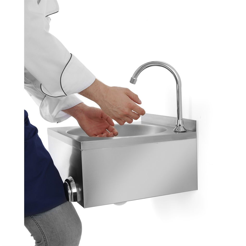 HANDENWASBAK MET KNIEBEDIENING - aanvullende productfoto 1