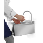HANDENWASBAK MET KNIEBEDIENING - aanvullende productfoto 1