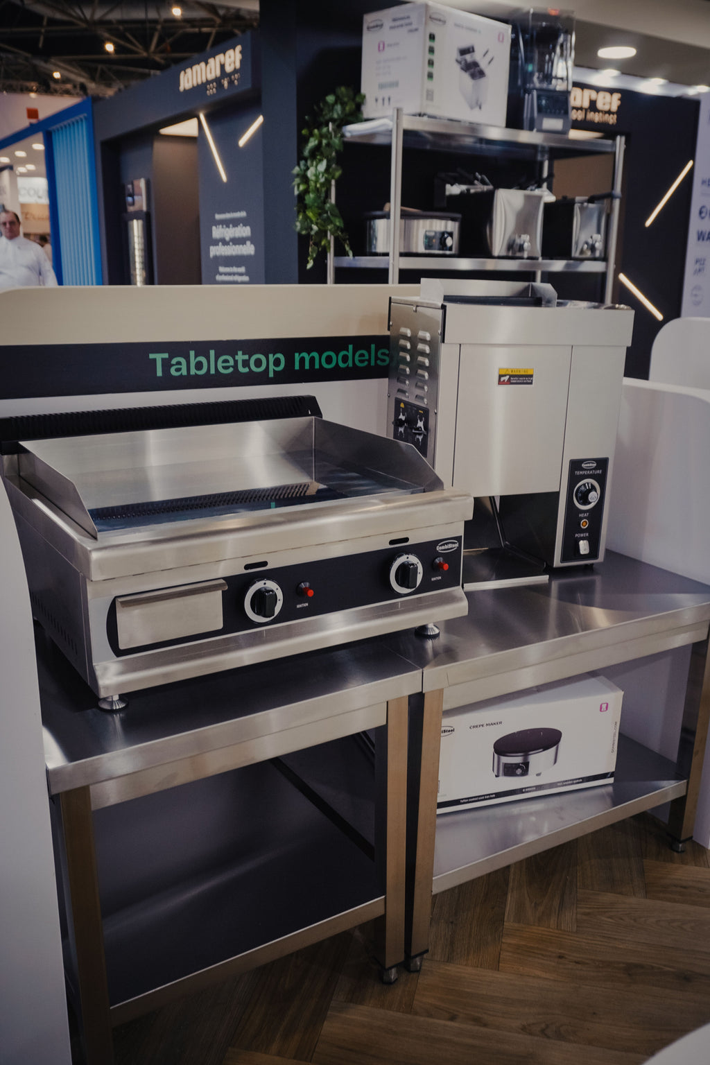 GASBAKPLAAT CHROOM 650 - aanvullende productfoto 4