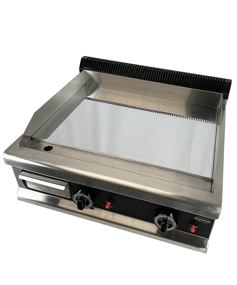 Gas griddle chrome 800 propane - Combisteel 7539.0040