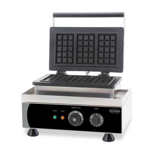 Wafelijzer 3ST brusselse wafel - Combisteel 7540.0060