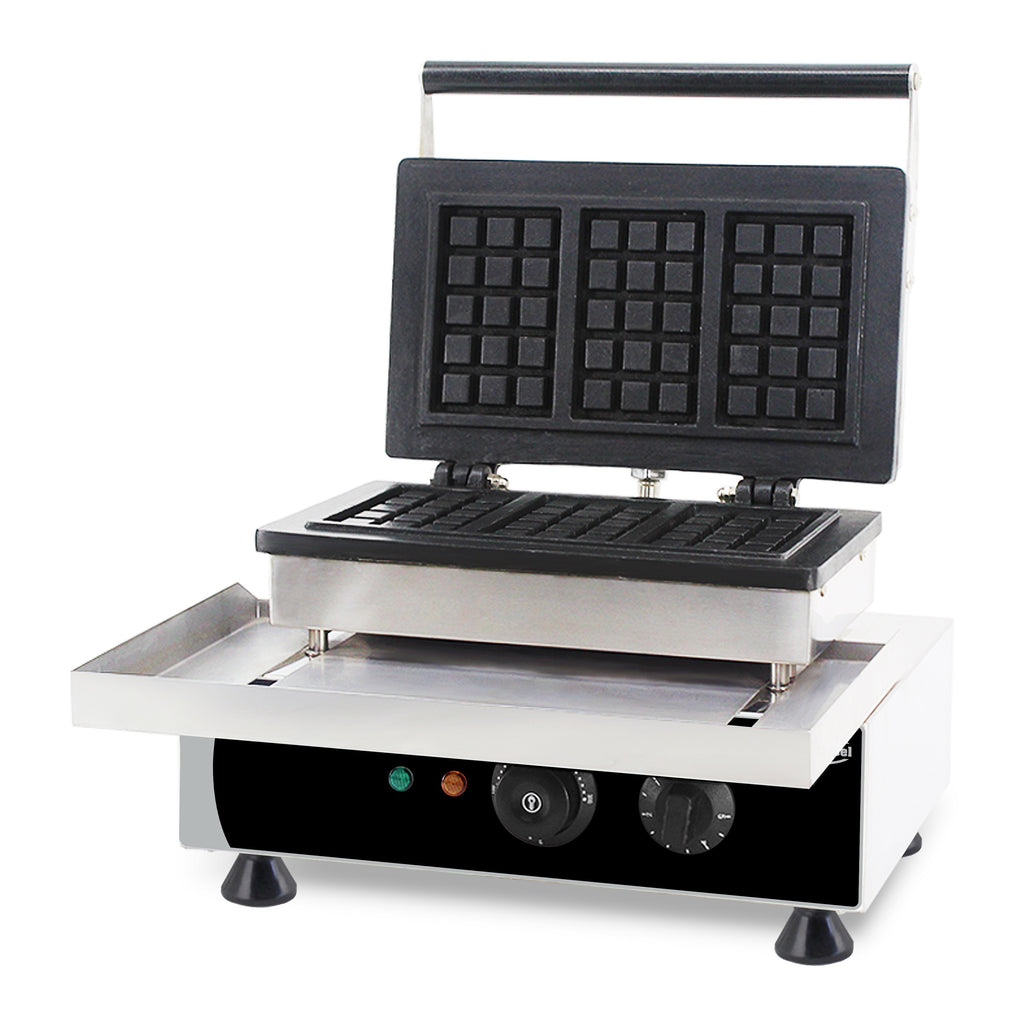 WAFELIJZER 3ST BRUSSELSE WAFEL - aanvullende productfoto 1