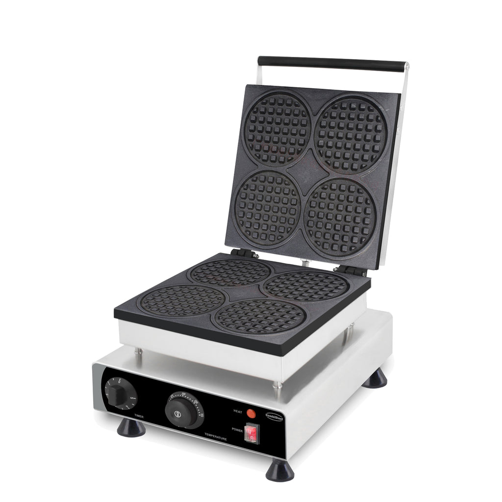 WAFELIJZER 4ST RONDE WAFELS - 7540.0080