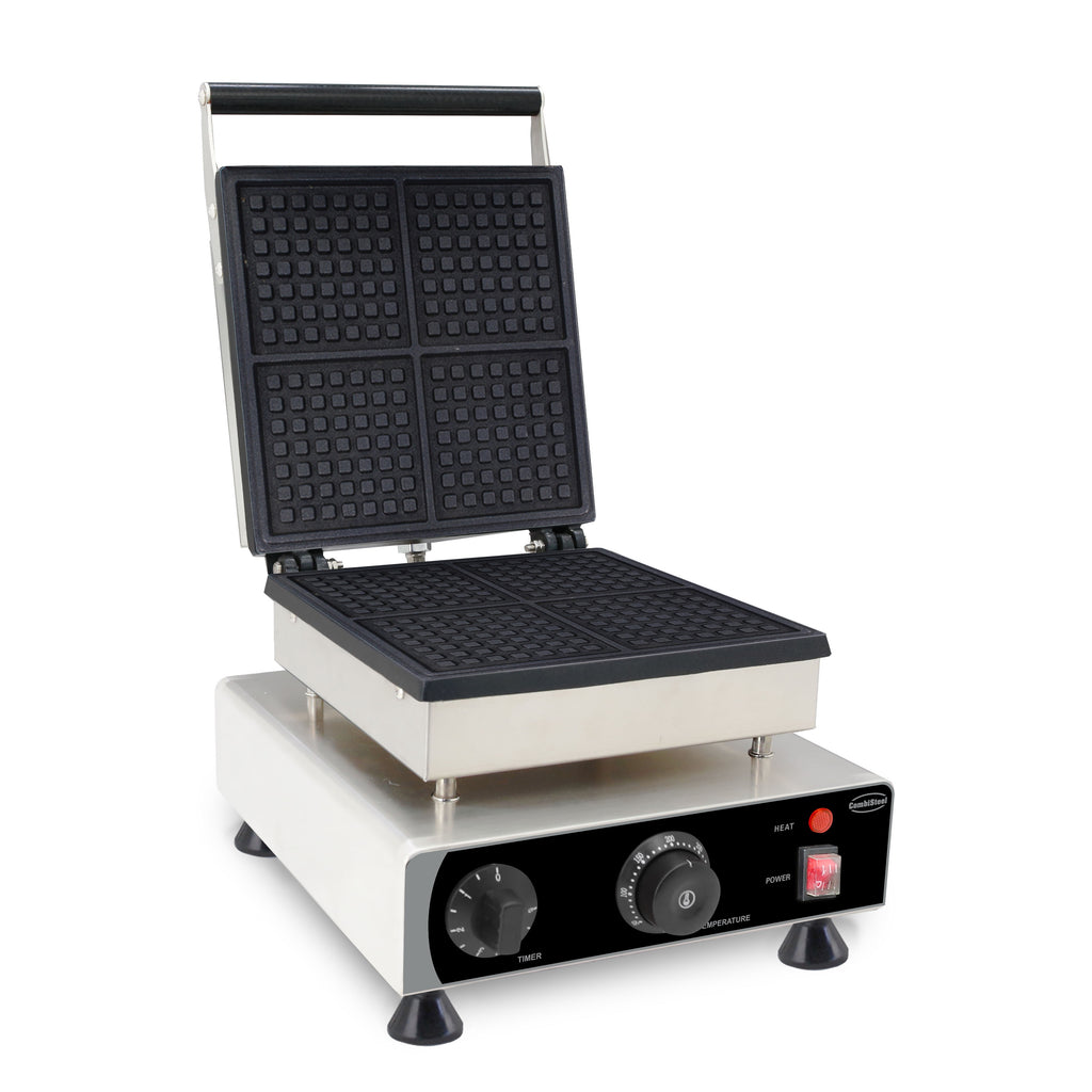 WAFELIJZER 4ST VIERKANTE WAFELS - aanvullende productfoto 1