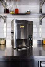 HAMBURGERBROODJES TOASTER - in gebruik