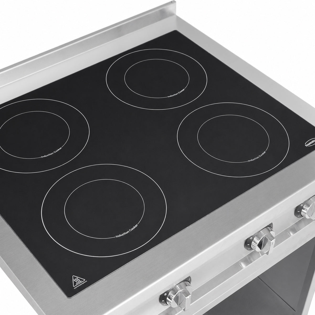 Entry 700 induction range 4 zones - Combisteel 7545.0010