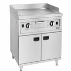 ENTRY 700 BAKPLAAT ELEKTRISCH CHROOM DUBBEL - 7545.0020