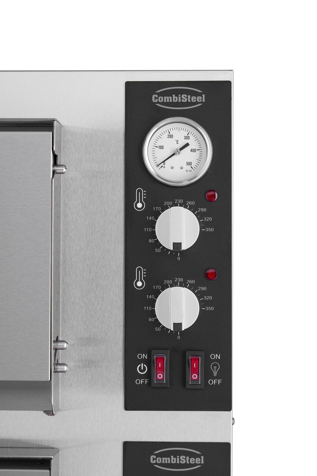 ELEK. PIZZAOVEN DUBBEL 2 X 4 - aanvullende productfoto 3