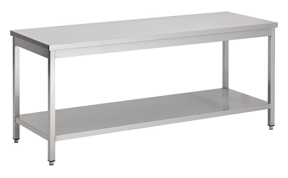 Work table with undershelf - 1600x700 mm - Combisteel 7812.0017